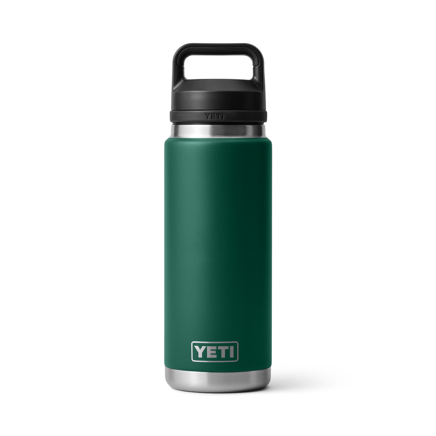 Rambler® 26 oz (769 ml) Bottle With Chug Cap Black Forest Green
