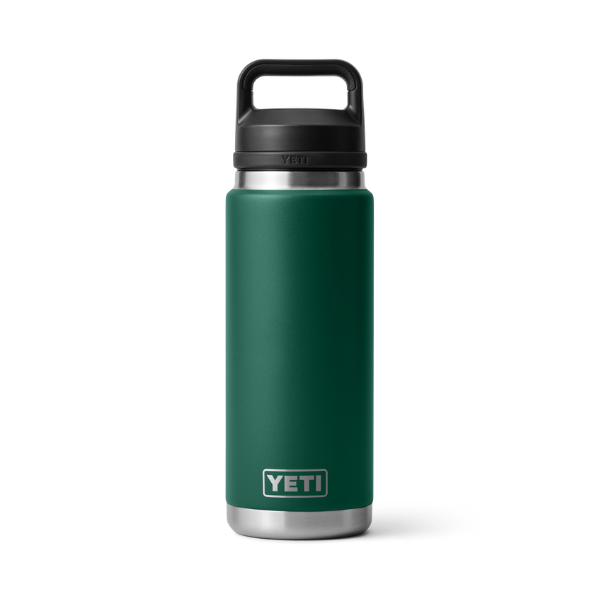 Rambler® 26 oz (769 ml) Bottle With Chug Cap Black Forest Green
