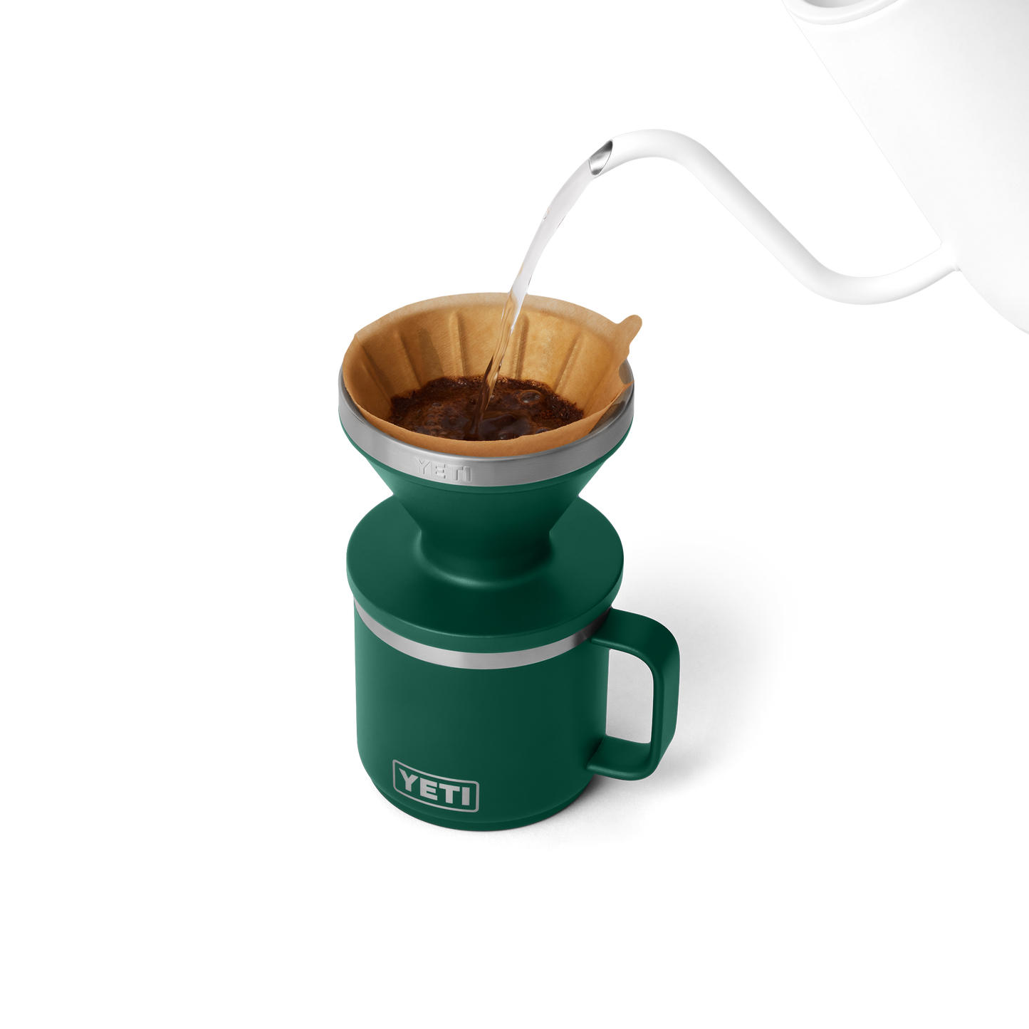 Rambler® Pour Over Black Forest Green