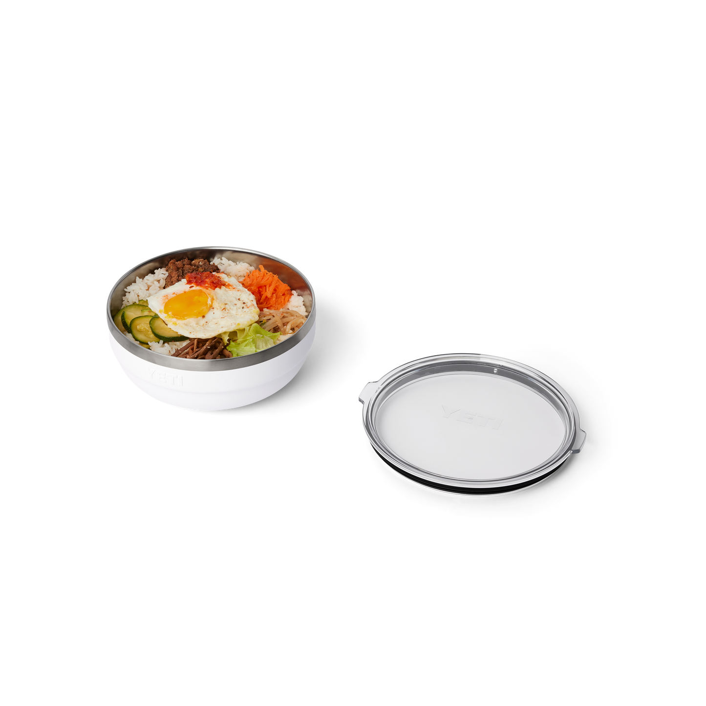 Rambler® Medium Insulated Low Bowl White