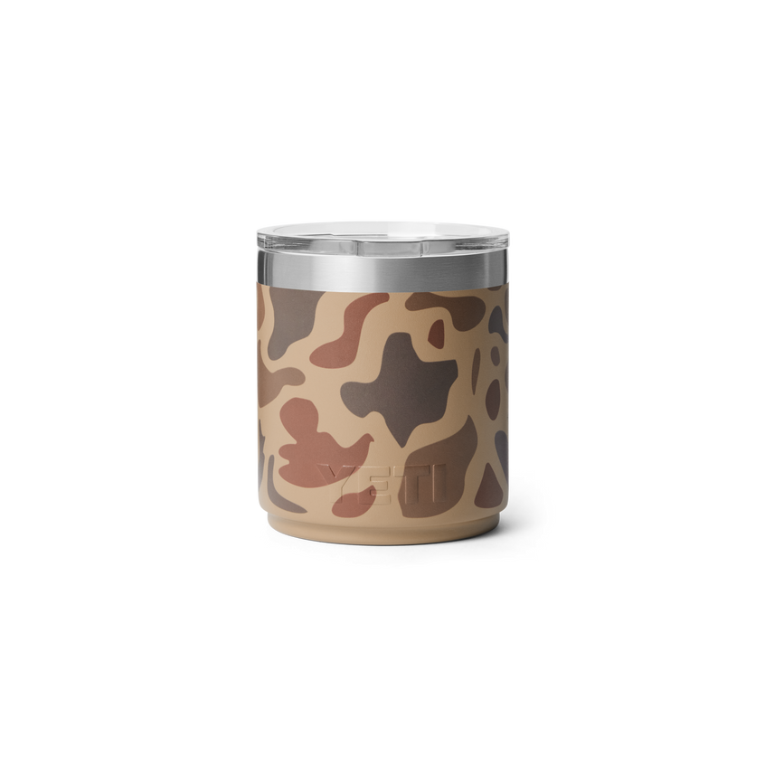 Rambler® 10 oz Stackable Lowball with Magslider™ lid Wetlands Camo