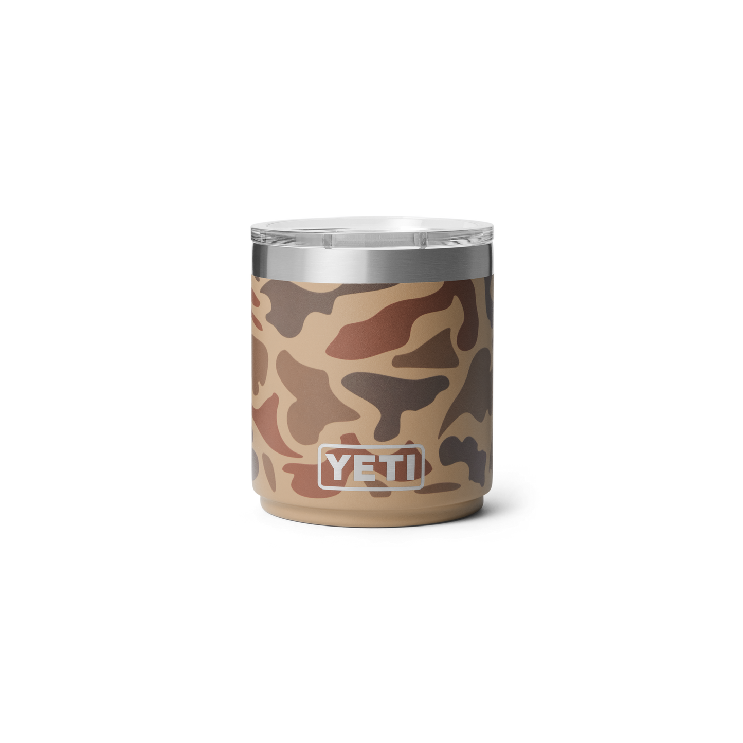Rambler® 10 oz Stackable Lowball with Magslider™ lid Wetlands Camo