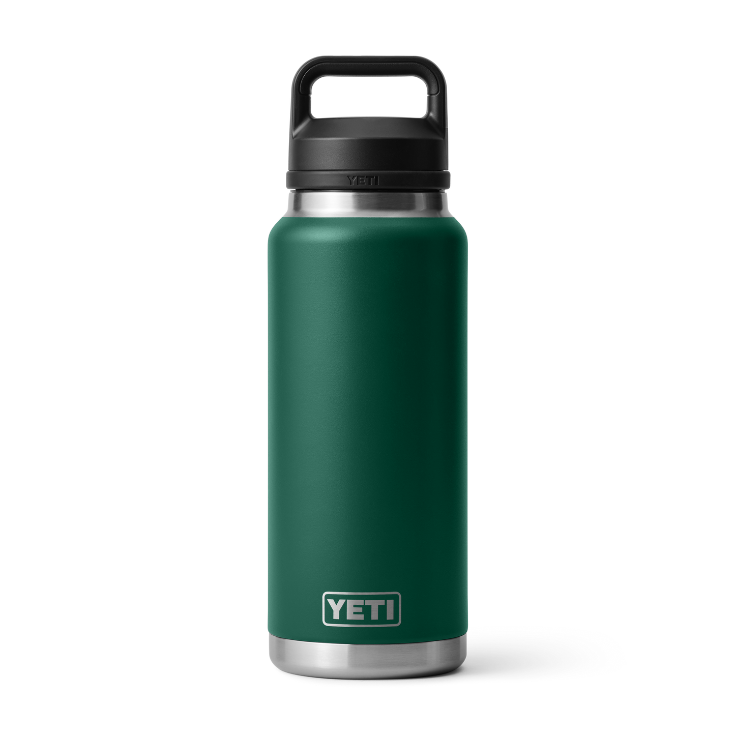 YETI Rambler® 36 oz (1065 ml) Bottle With Chug Cap Black Forest Green