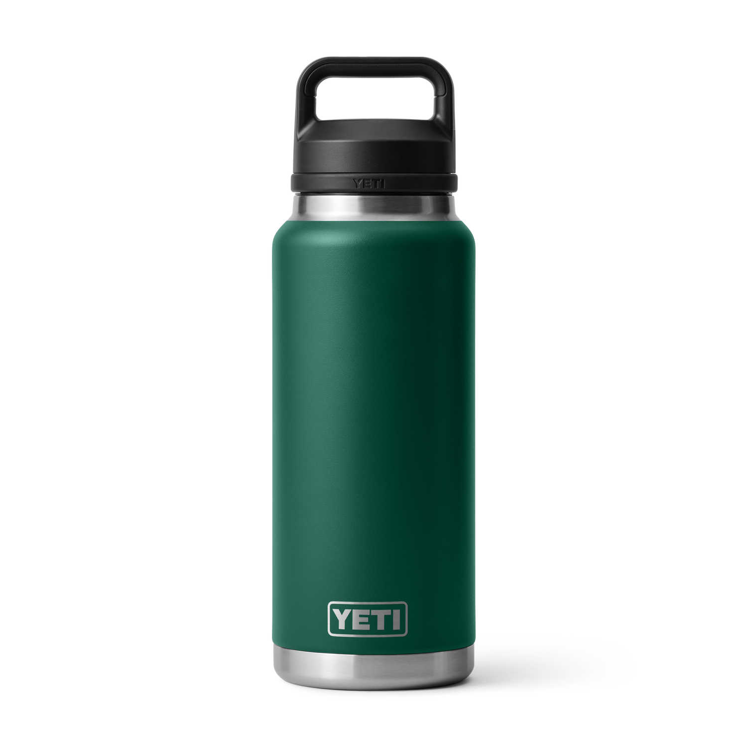 Rambler® 36 oz (1065 ml) Bottle With Chug Cap Black Forest Green