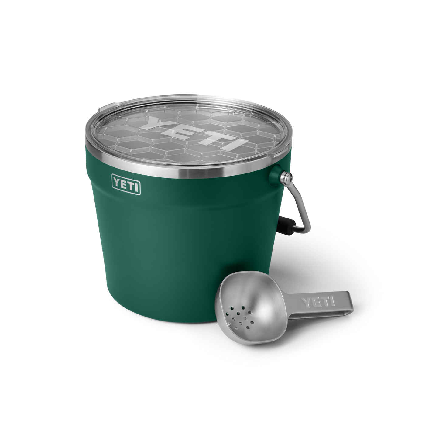 Rambler® Beverage Bucket Black Forest Green