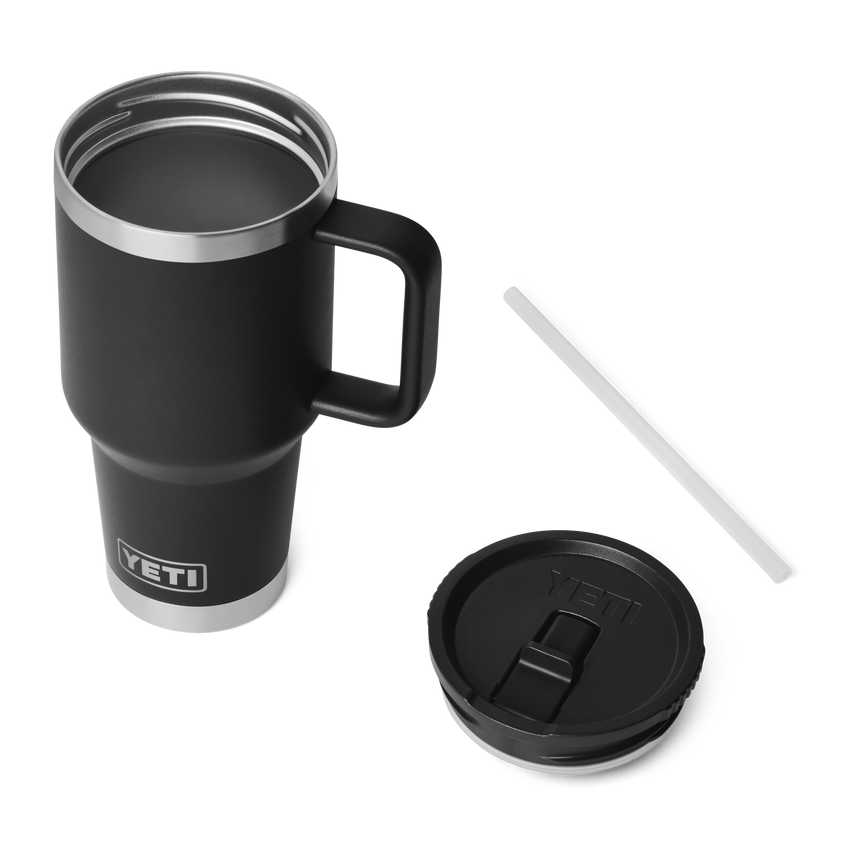 Rambler® 30 oz (887 ml) Travel Straw Mug Black