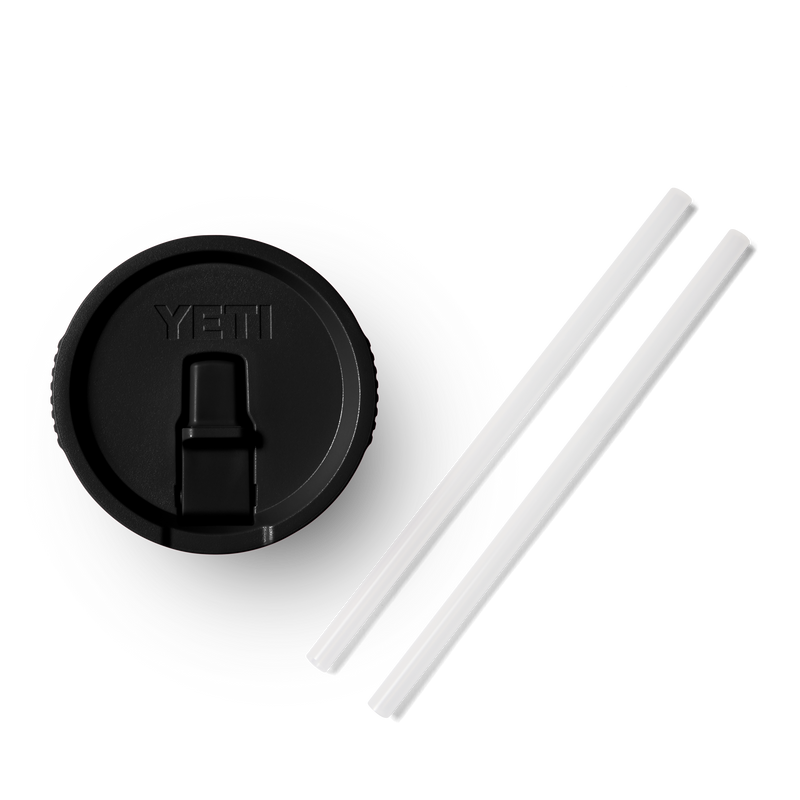 Large Travel Straw Mug Lid Black