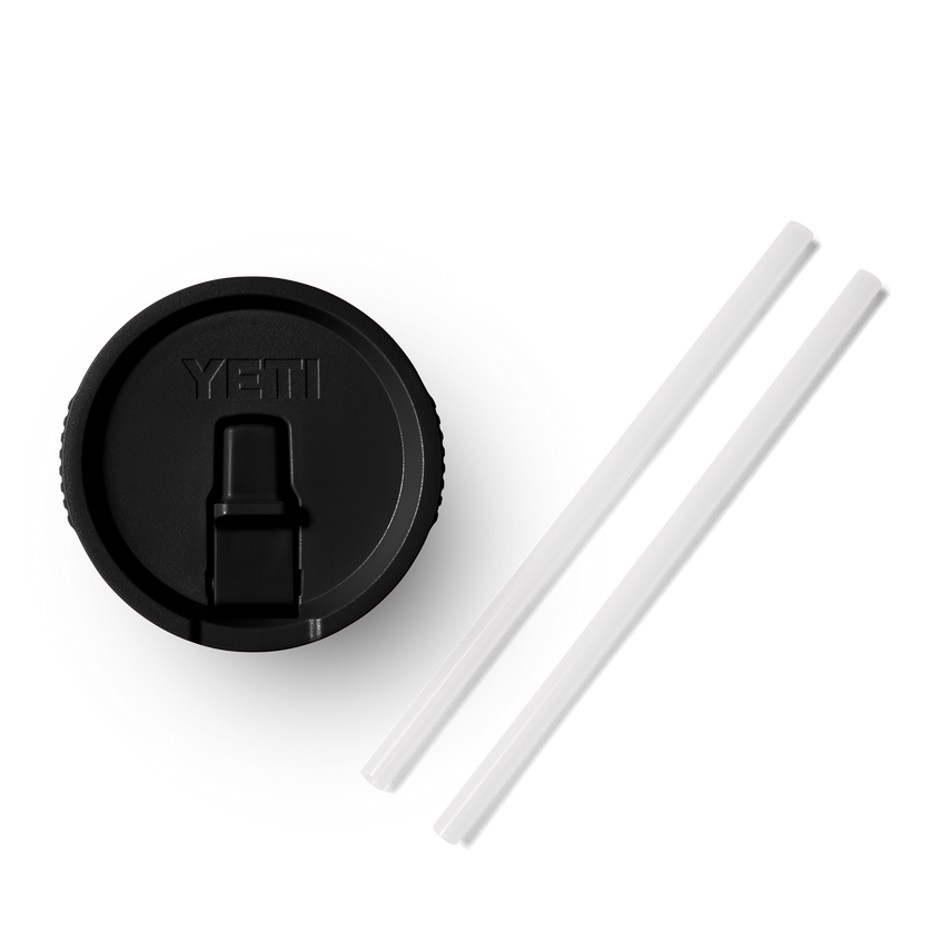 Large Travel Straw Mug Lid Black