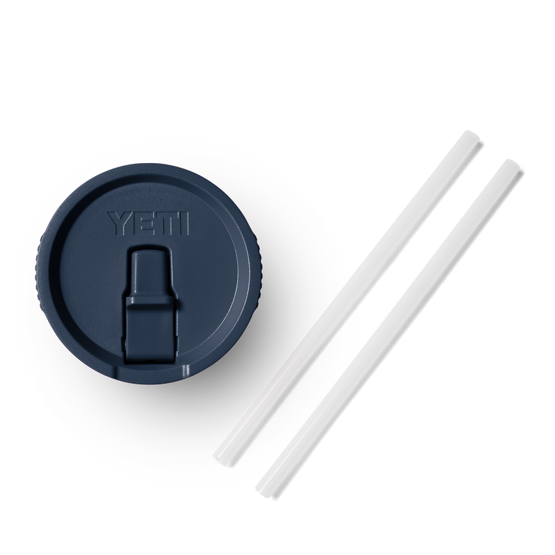 Large Travel Straw Mug Lid Navy