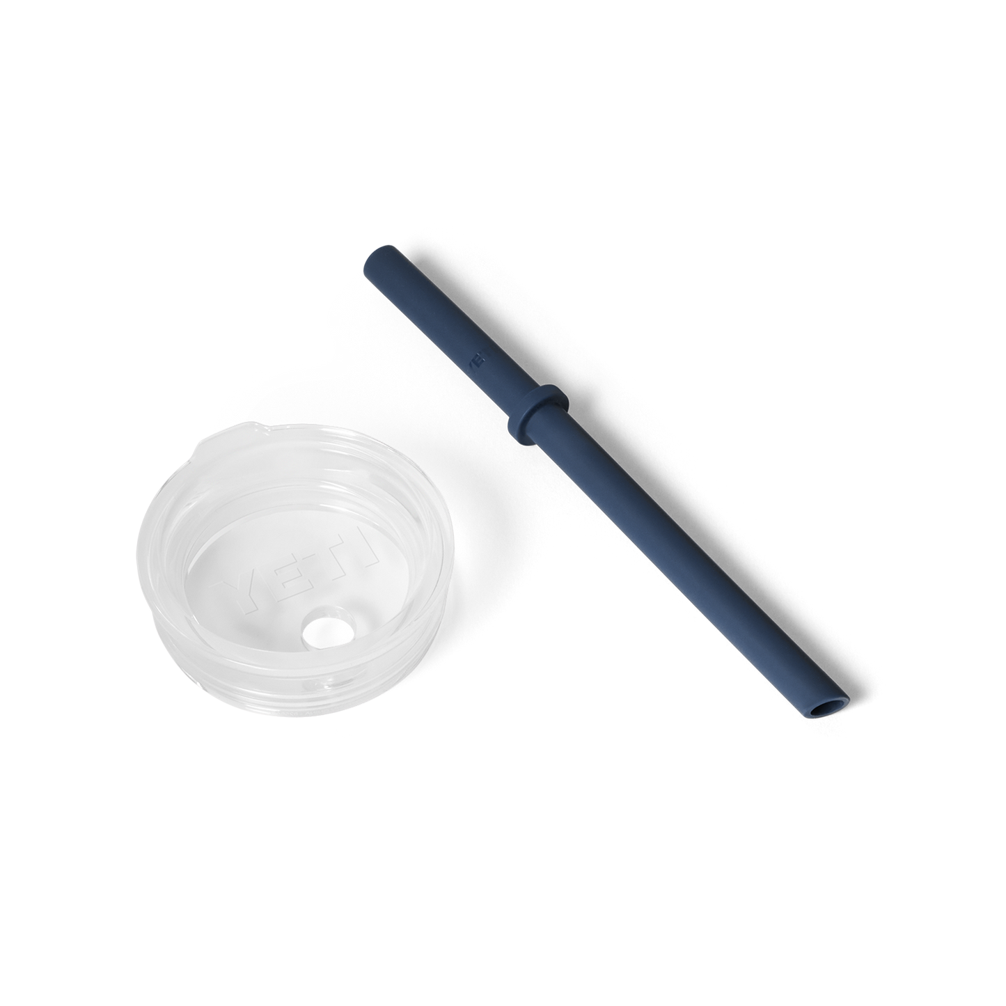Small Silicone Straw Lid Navy