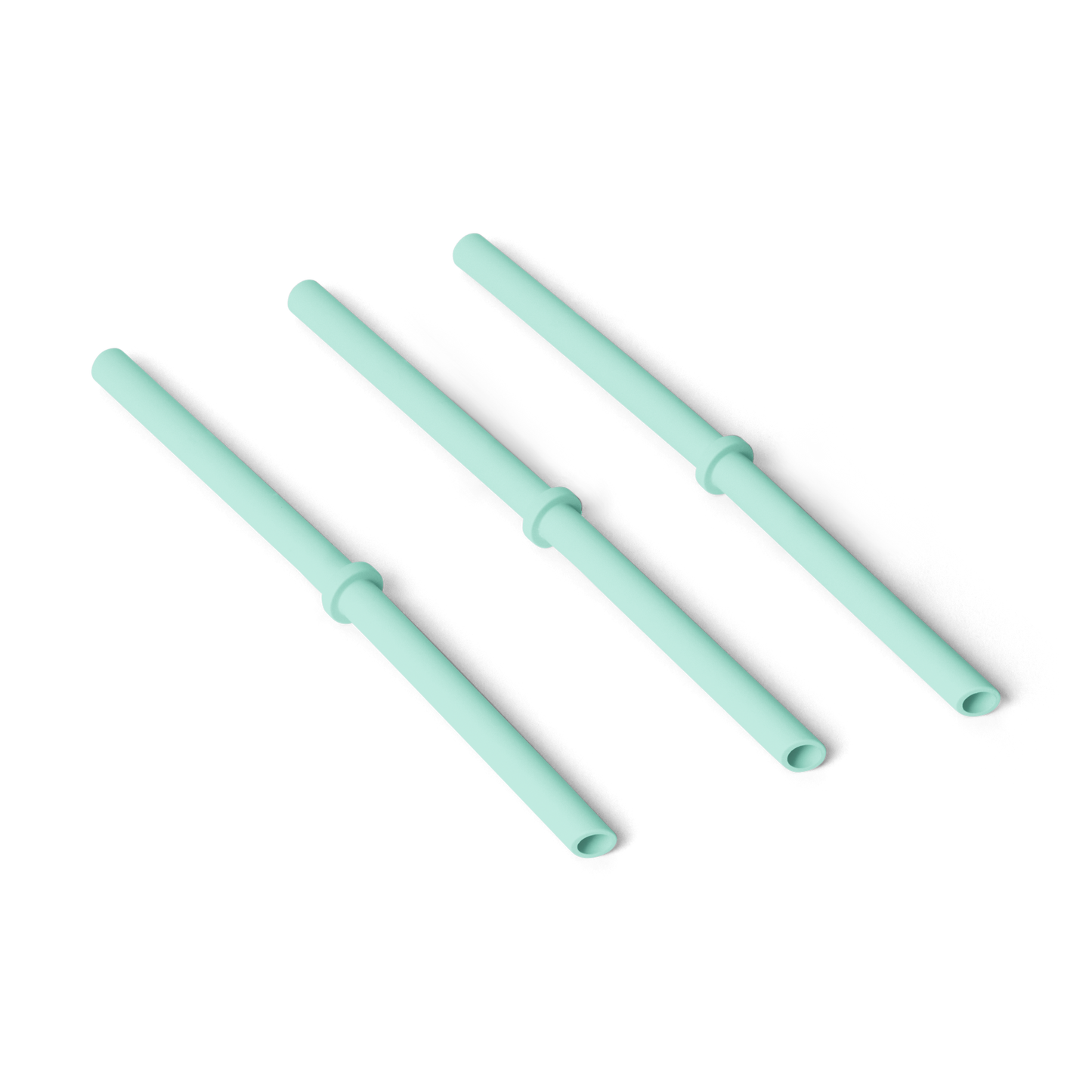 Rambler® S/M Silicone Straw Pack Seafoam