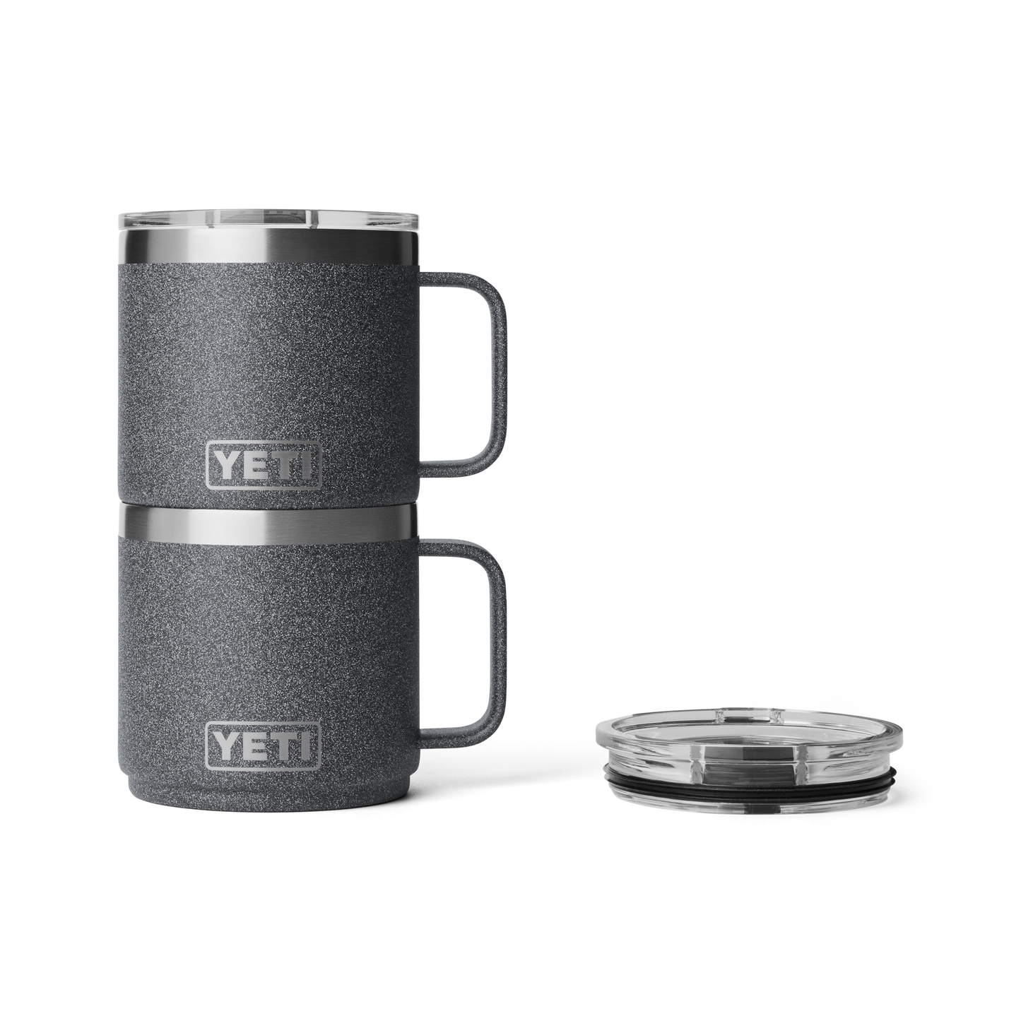 Rambler® 14 oz (414 ml) Stackable Mug Black Stone