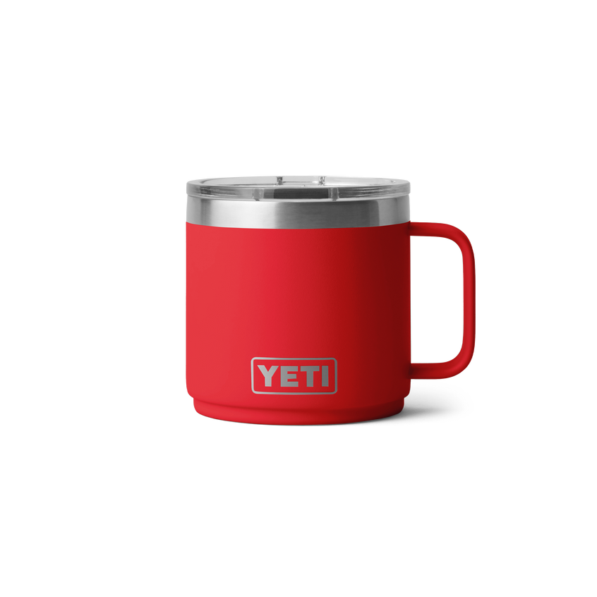 Rambler® 14 oz (414 ml) Stackable Ceramic Mug Rescue Red