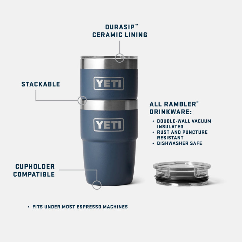 Rambler® 8 oz (236 ml) Stackable Cup Seafoam