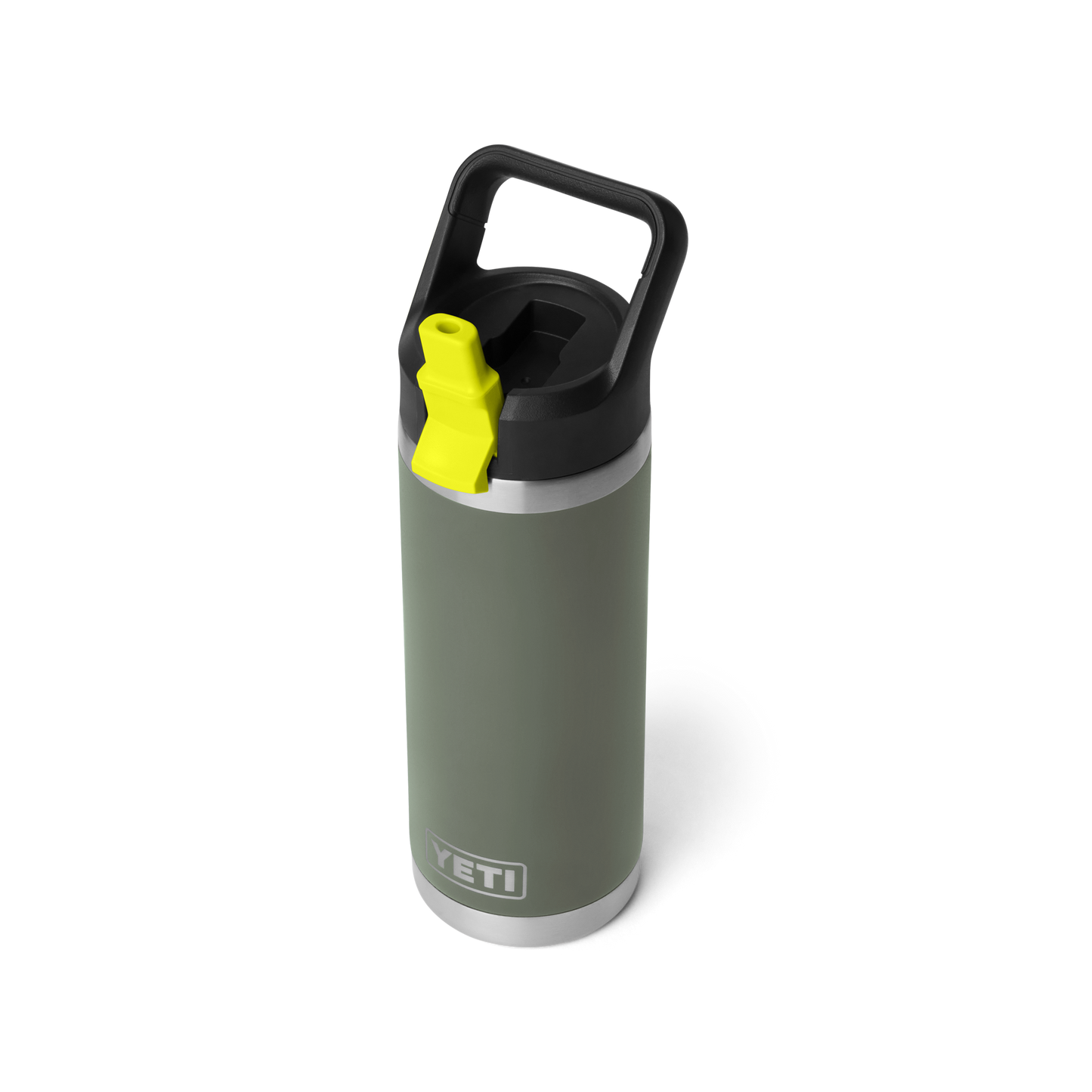 Rambler® 18 oz (532 ML) Straw Bottle Camp Green/Firefly Yellow