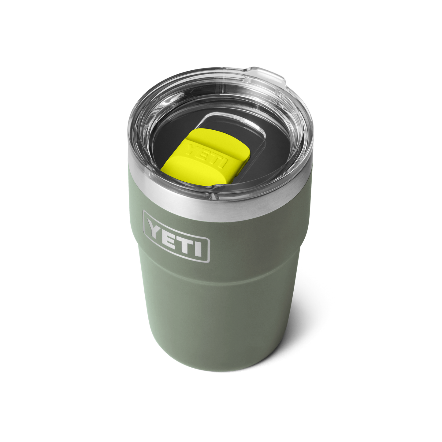 Rambler® 16 oz (473 ml) Stackable Cup Camp Green/Firefly Yellow
