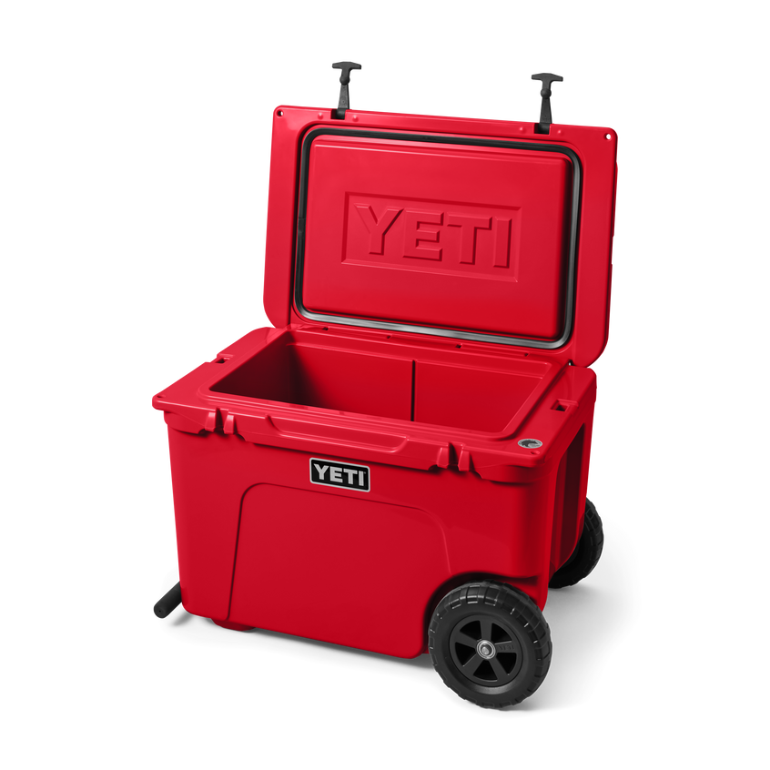 YETI Tundra Haul® Wheeled Hard Cooler Rescue Red