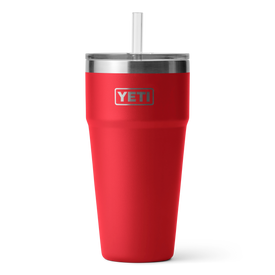 YETI 26 oz (769ml) Straw Stackable Cup Rescue Red
