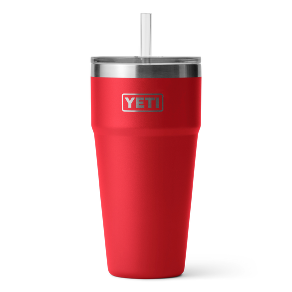 YETI 26 oz (769ml) Straw Stackable Cup Rescue Red