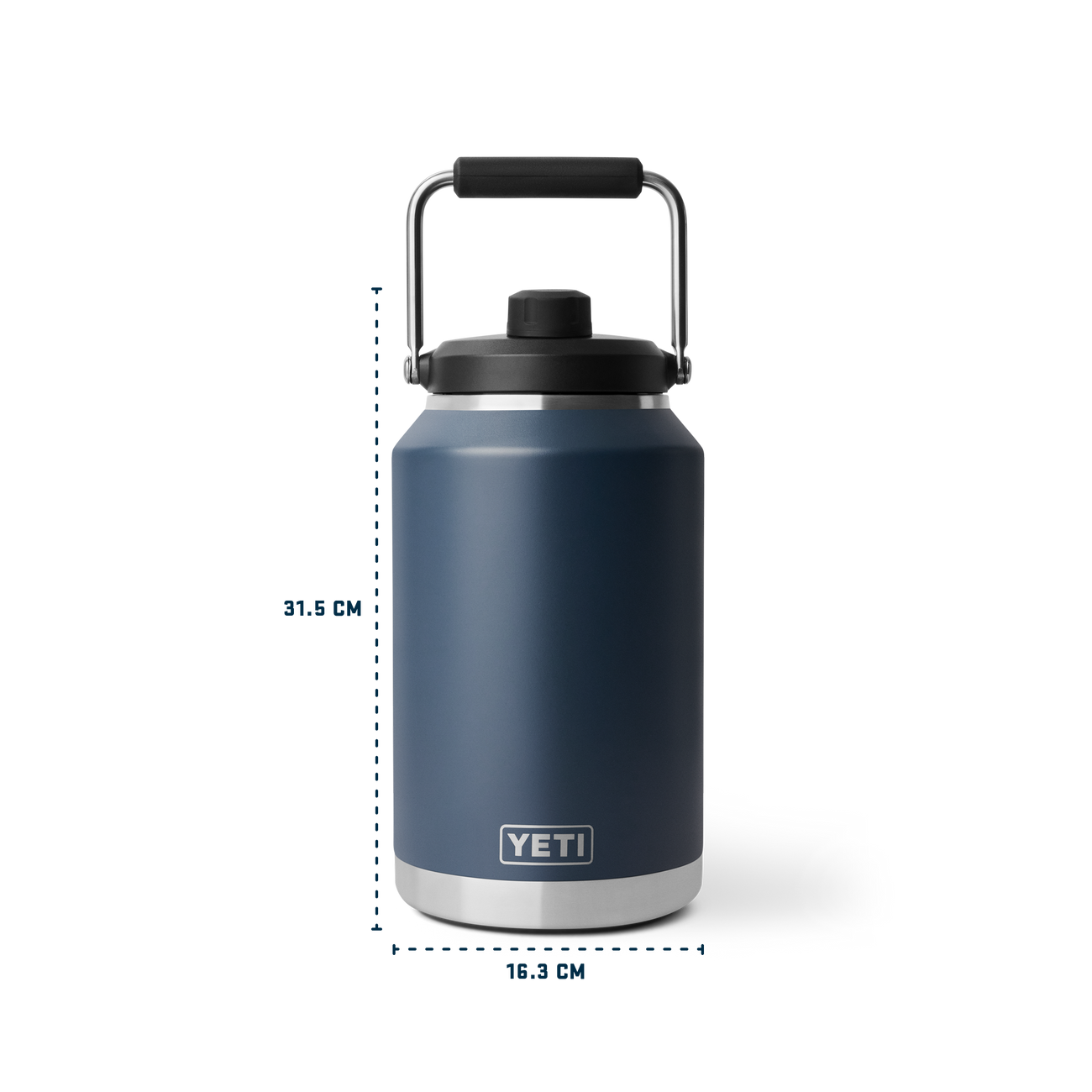 Rambler® One Gallon (3.8L) Jug Black