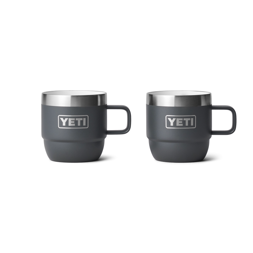 YETI Rambler® 6 oz (177ml) Stackable Mugs Charcoal