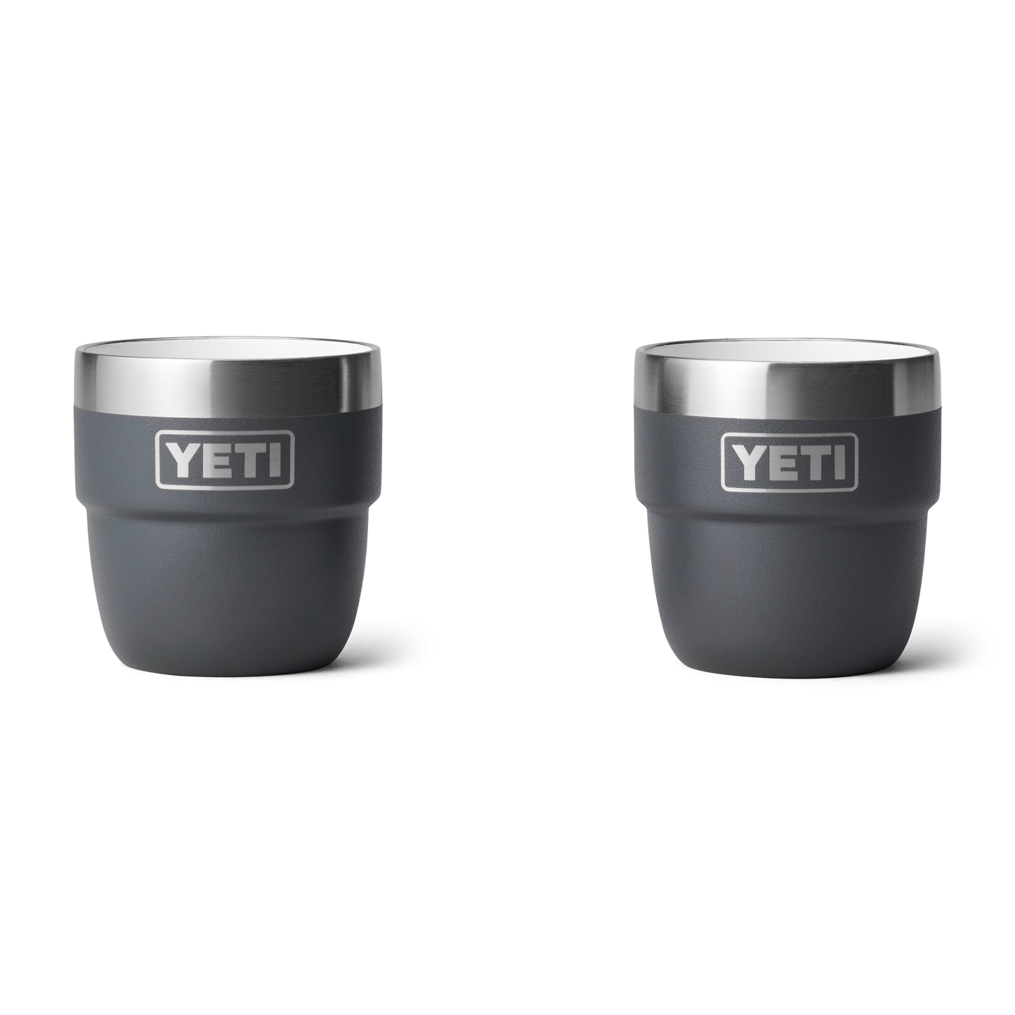 YETI Rambler® 4 oz (118ml) Stackable Cups Charcoal