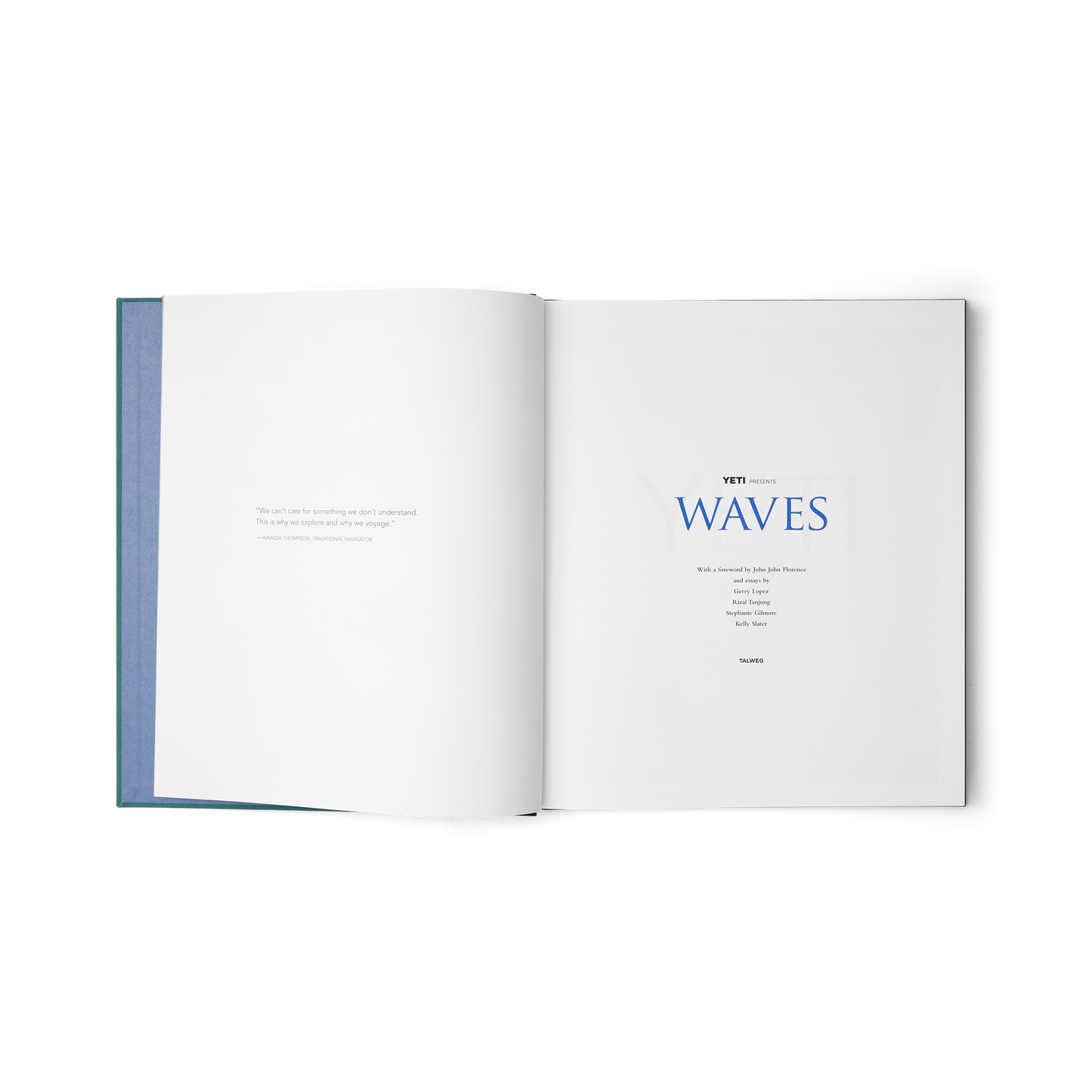 YETI Presents: Waves Coffee Table Book Waves Book Waves