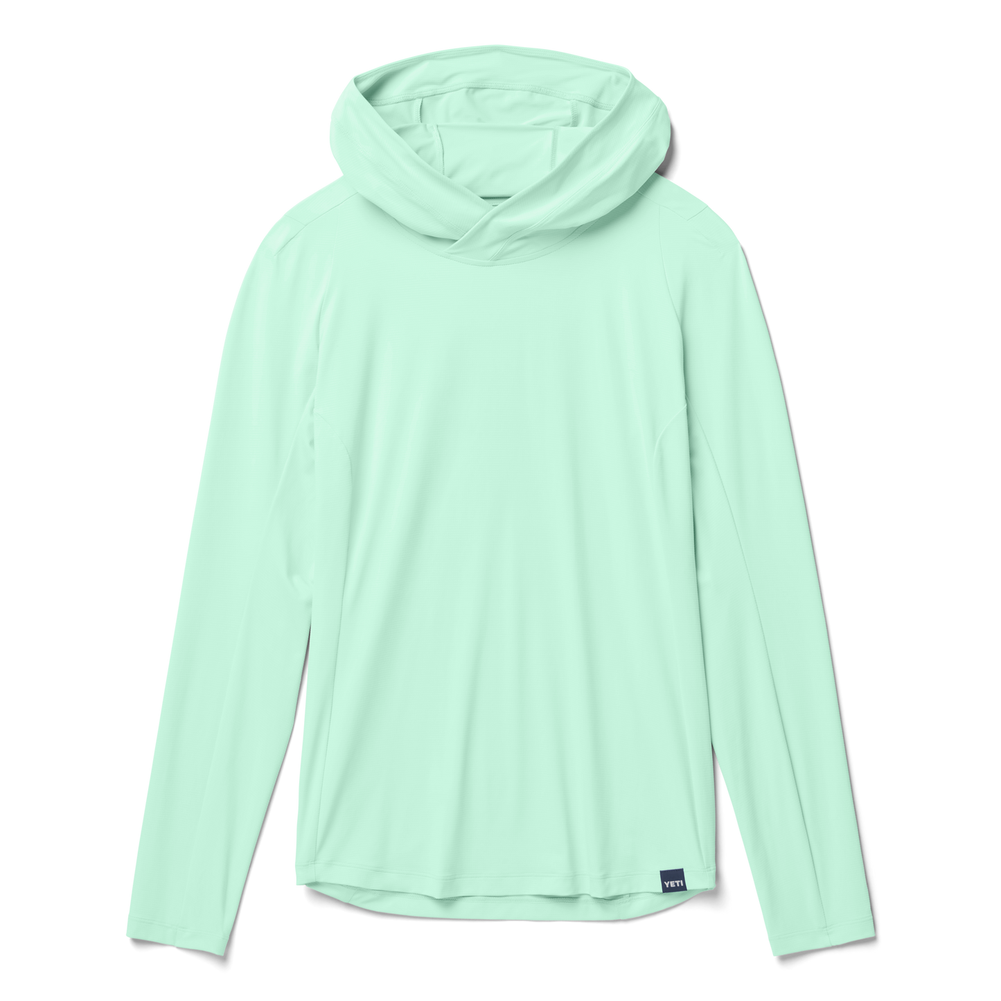 YETI Men's Hooded Ultra Lightweight Sunshirt Ice Blue