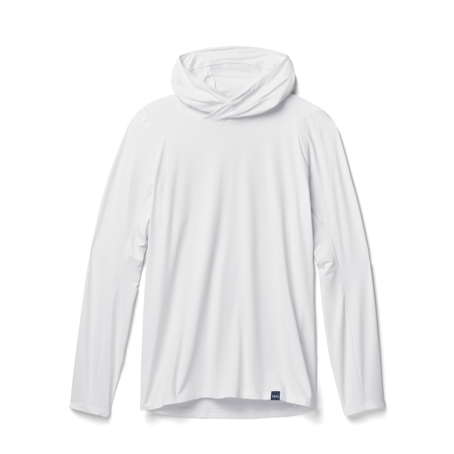 YETI Men's Hooded Ultra Lightweight Sunshirt White