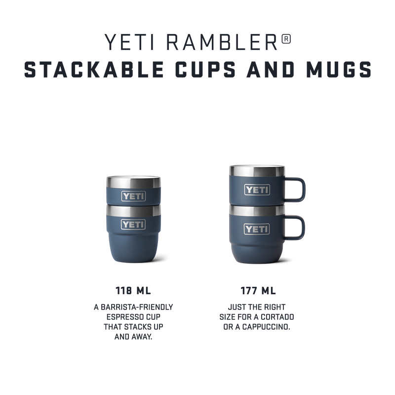 YETI Rambler® 4 oz (118 ml) Stackable Cups Rescue Red
