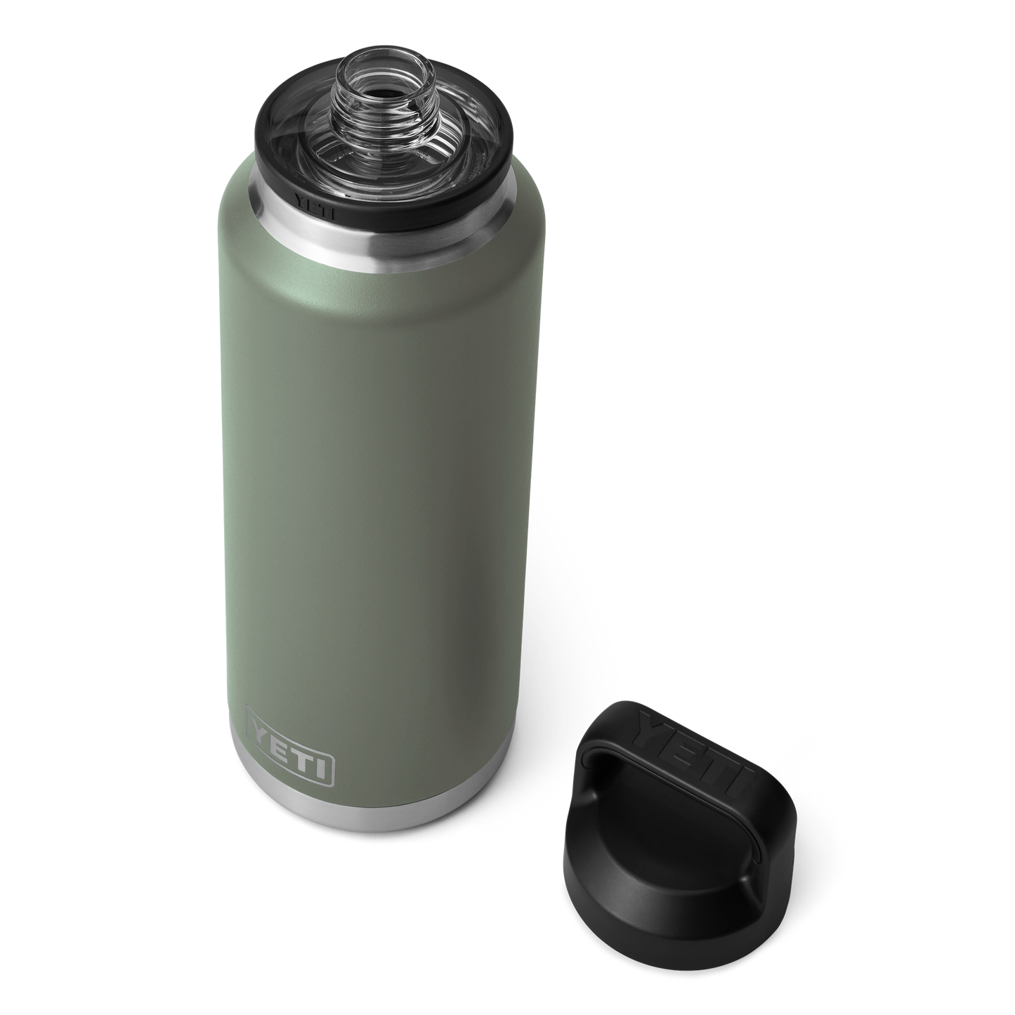 YETI Rambler® 46 oz (1.4L) Bottle With Chug Cap Camp Green