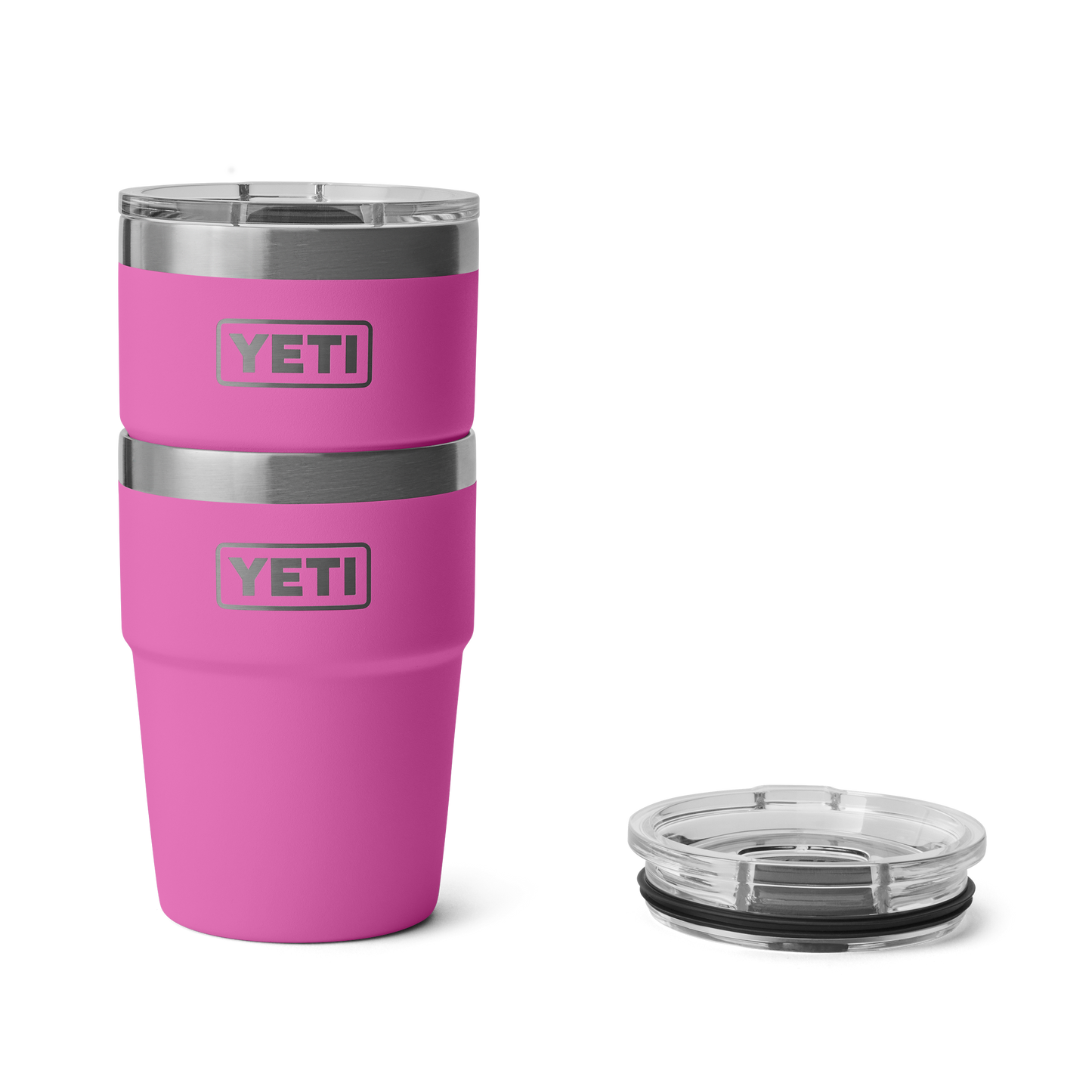 Rambler® 16 oz (473 ml) Stackable Cup Wildflower Fuchsia
