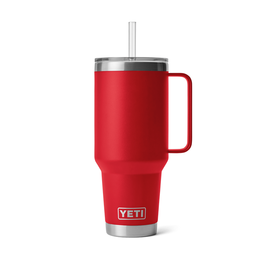 YETI Rambler® 42 oz (1.2L) Straw Mug Rescue Red