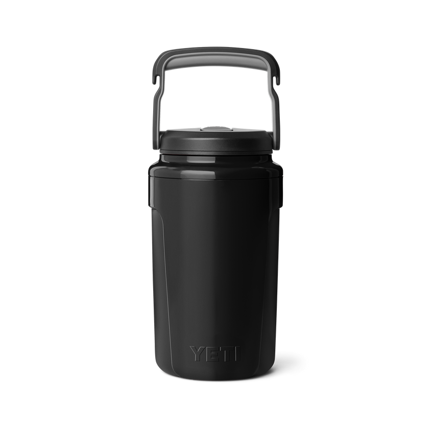 Silo™ Half Gallon (1.9 L) Jug with Straw Cap Black