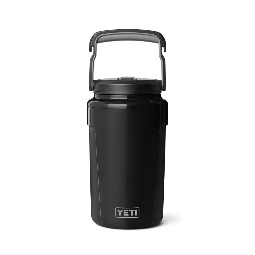 Silo™ Half Gallon (1.9 L) Jug with Straw Cap Black