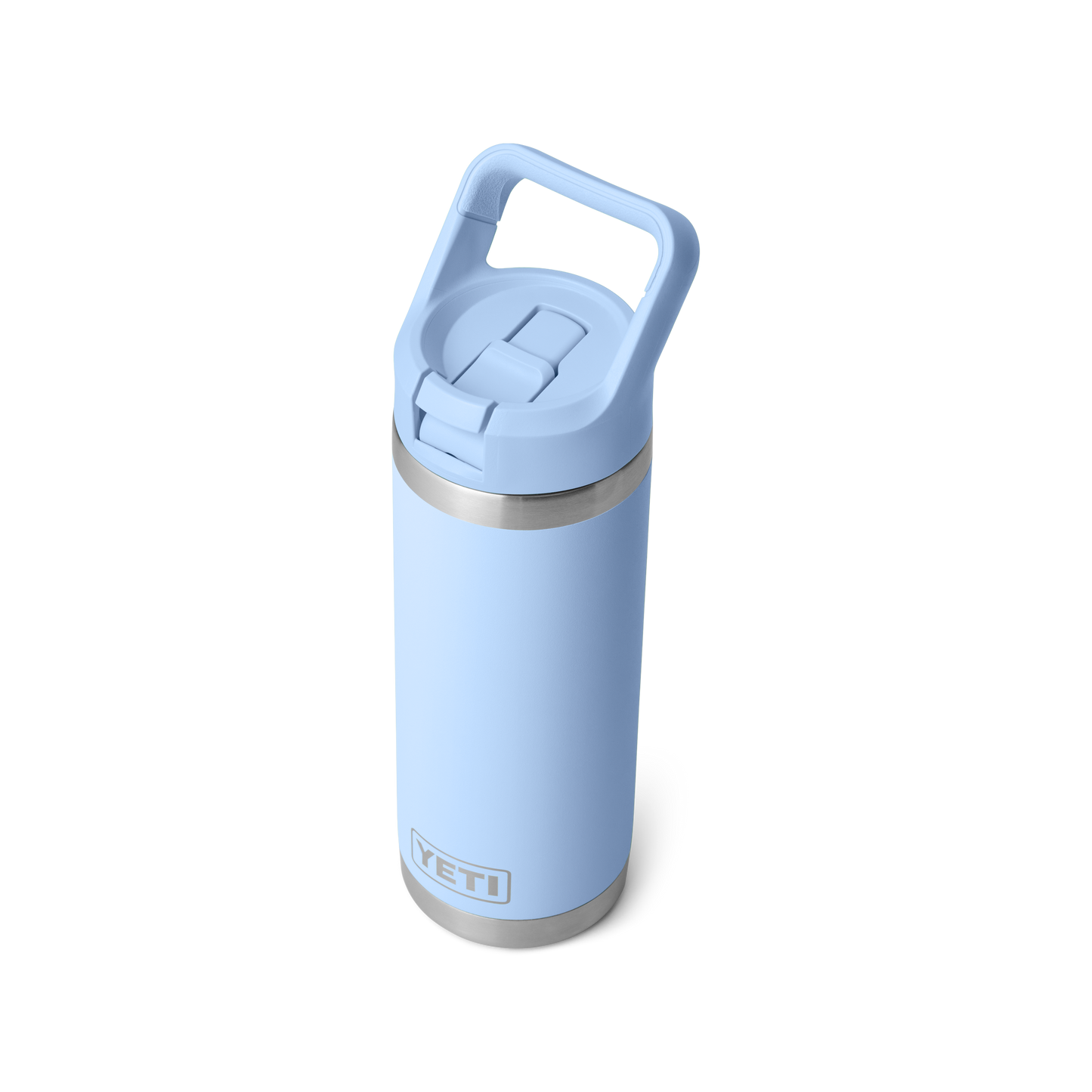 Rambler 18 oz (532 ML) Straw Bottle Big Sky Blue