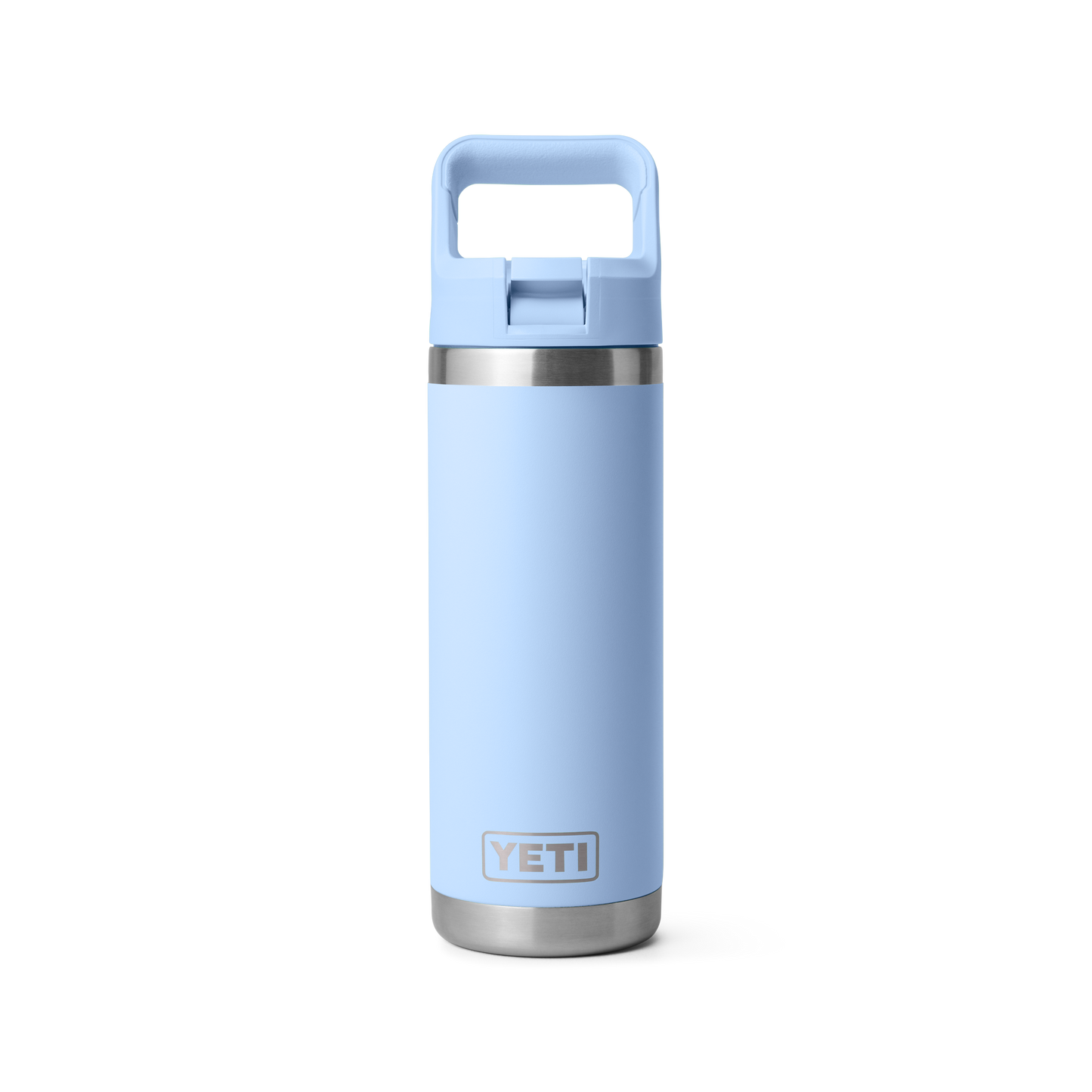 Rambler 18 oz (532 ML) Straw Bottle Big Sky Blue