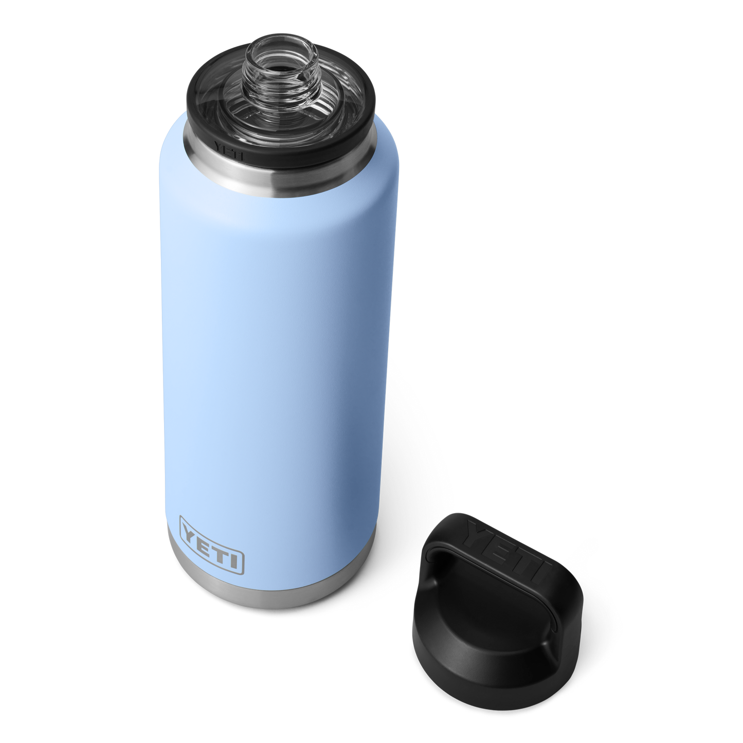 YETI Rambler® 46 oz (1.4L) Bottle With Chug Cap Big Sky Blue