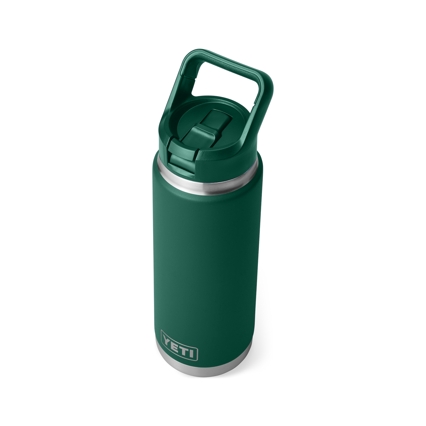 YETI Rambler® 26 oz (769 ML) Straw Bottle Black Forest Green