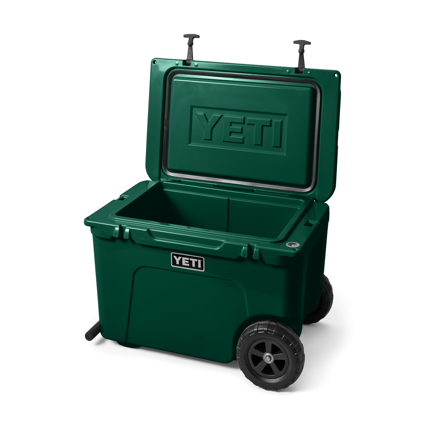 YETI Tundra Haul® Wheeled Hard Cooler Black Forest Green