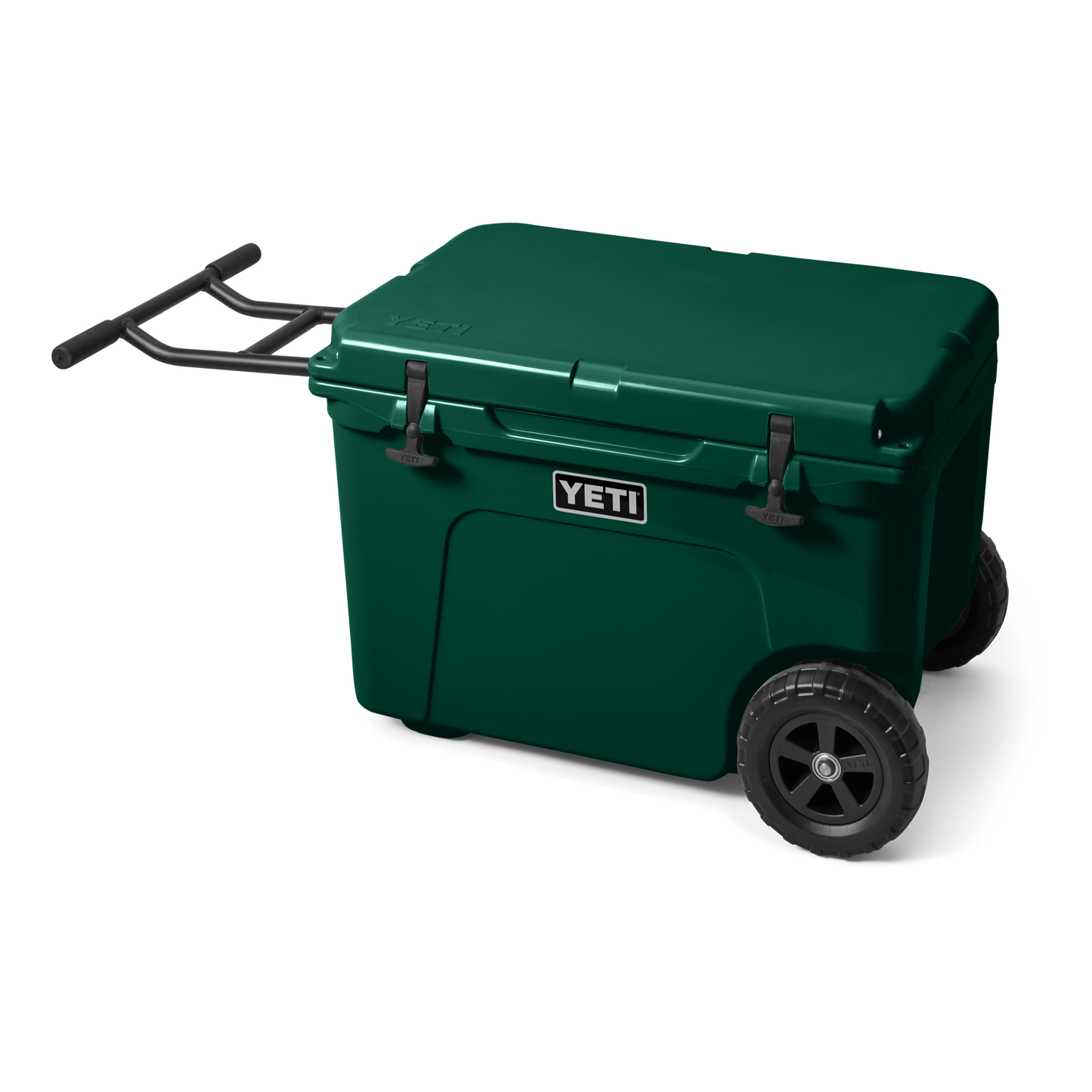 YETI Tundra Haul® Wheeled Hard Cooler Black Forest Green