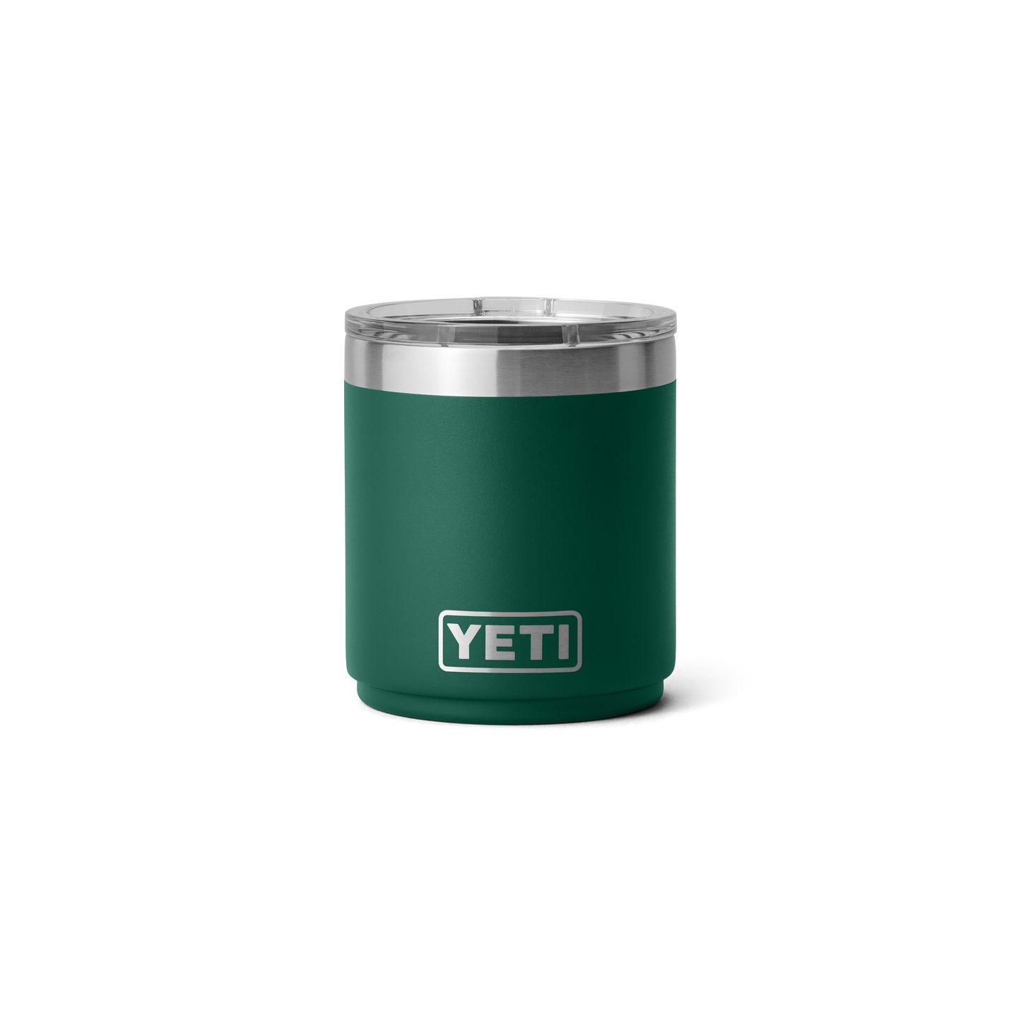 Rambler® 10 oz Stackable Lowball with Magslider™ lid Black Forest Green