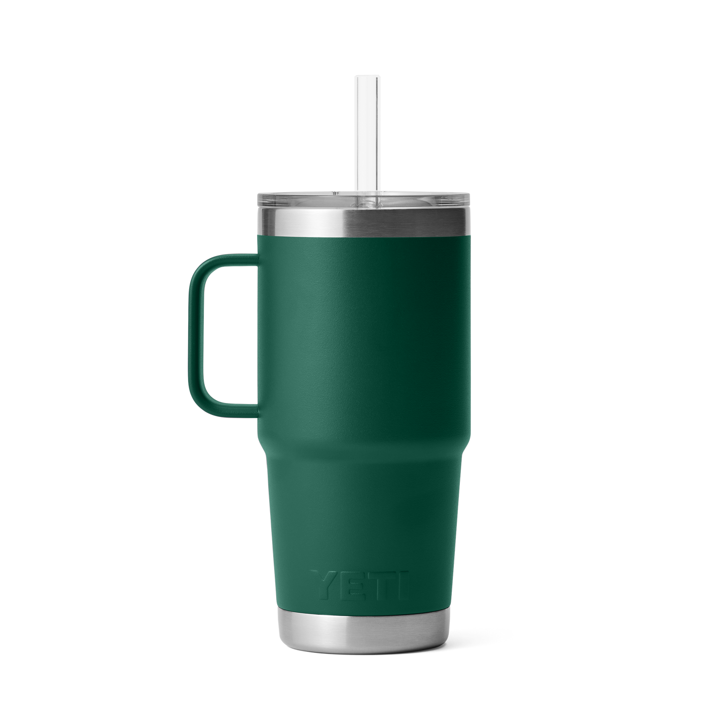 Rambler® 25 oz (739 ml) Straw Mug Black Forest Green