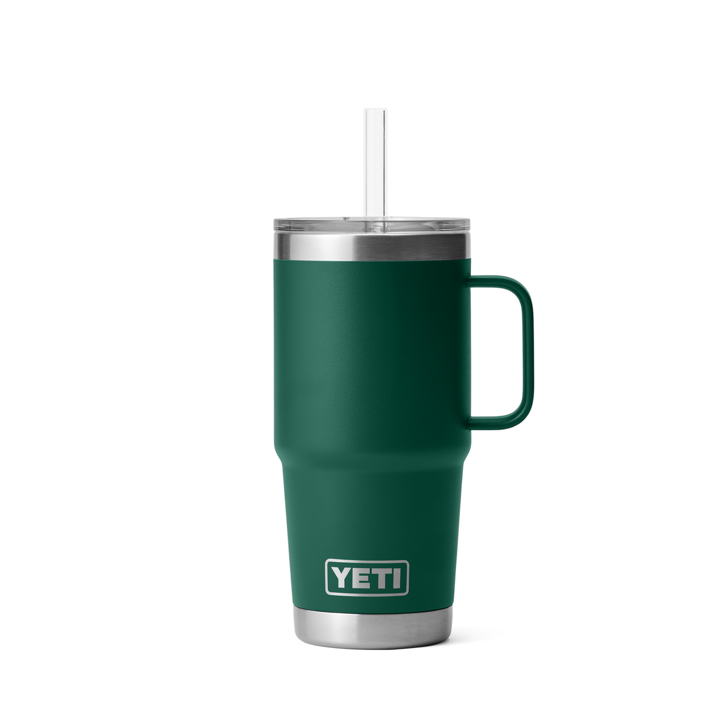 Rambler® 25 oz (739 ml) Straw Mug Black Forest Green