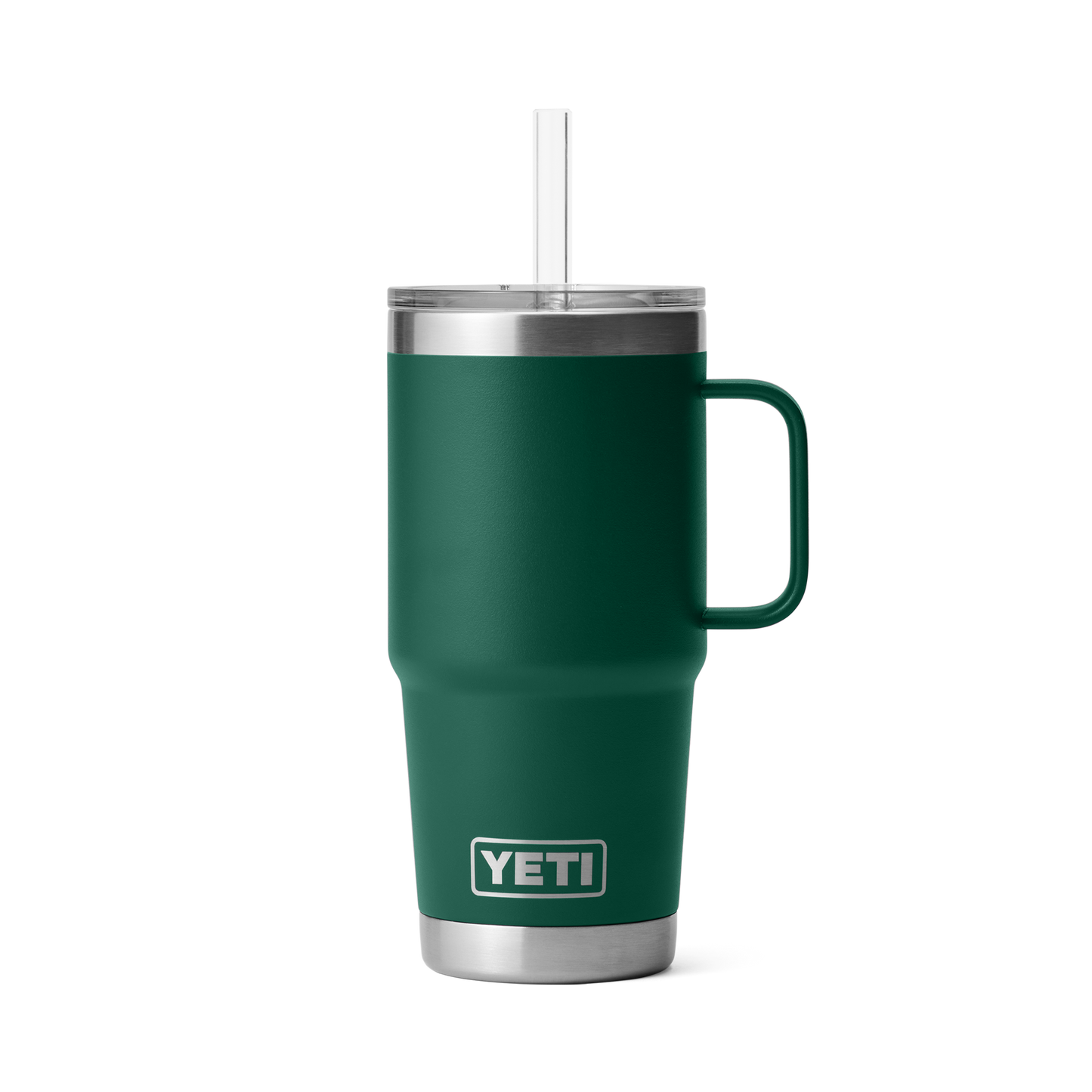Rambler® 25 oz (739 ml) Straw Mug Black Forest Green