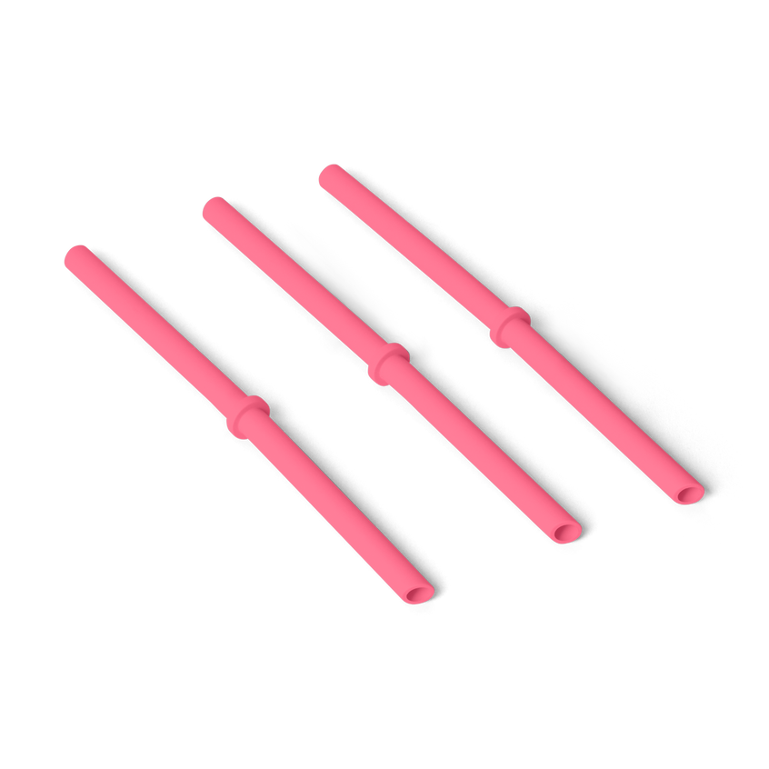 Rambler® S/M Silicone Straw Pack Tropical Pink