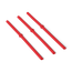 Rambler® L/XL Silicone Straw Pack Rescue Red