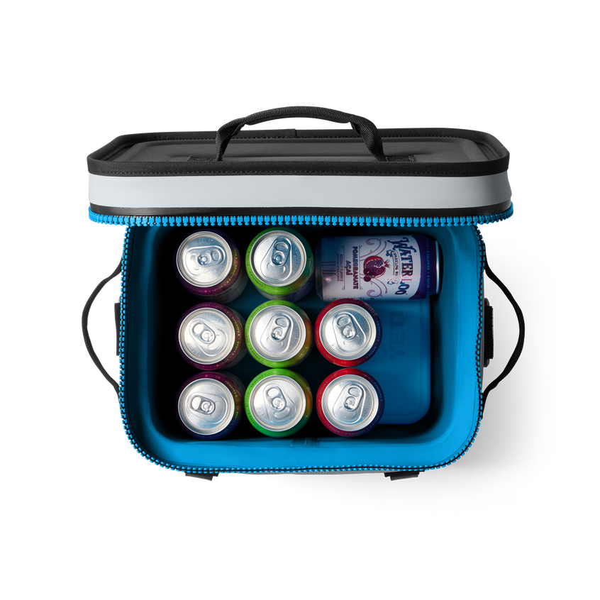 YETI Hopper Flip® 12 Soft Cooler Fog Grey/Blue