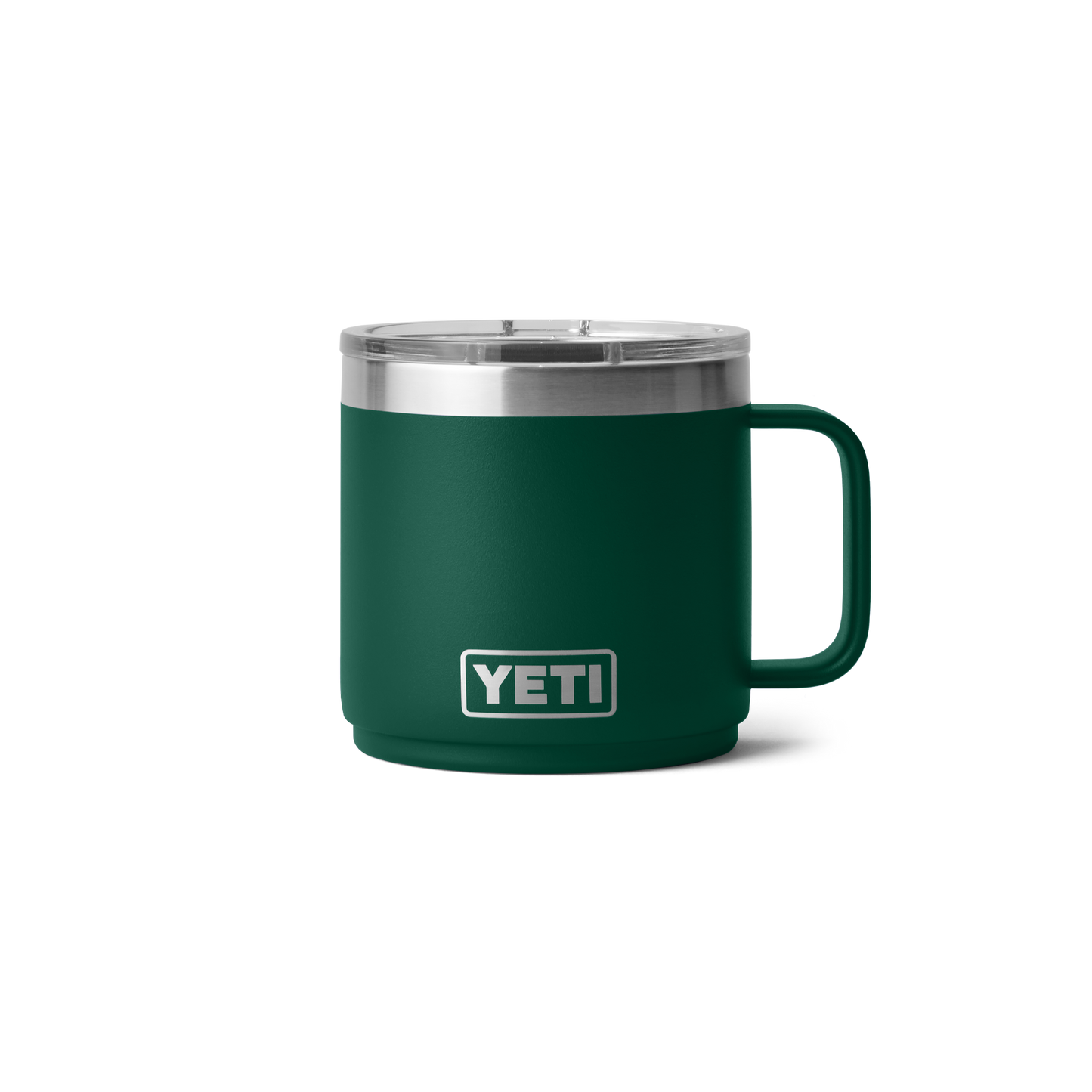 Rambler® 14 oz (414 ml) Stackable Mug Black Forest Green