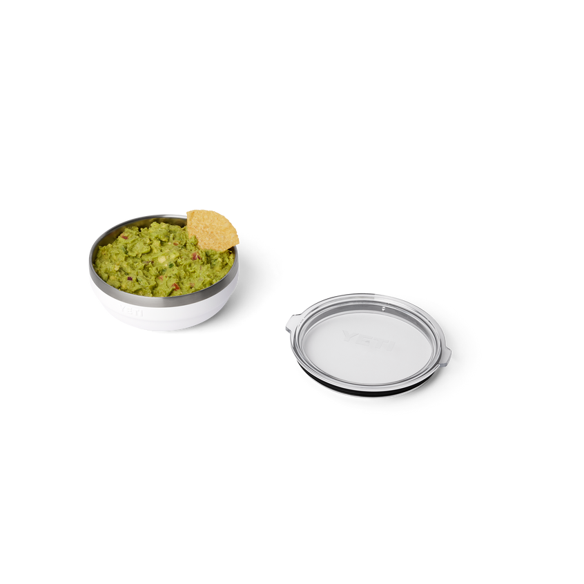 Rambler® Small Insulated Low Bowl White